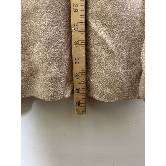 Barefoot Dreams CozyChic Ultra Lite Cascading Vest Carmel Size Medium NWT - Picture 6 of 11